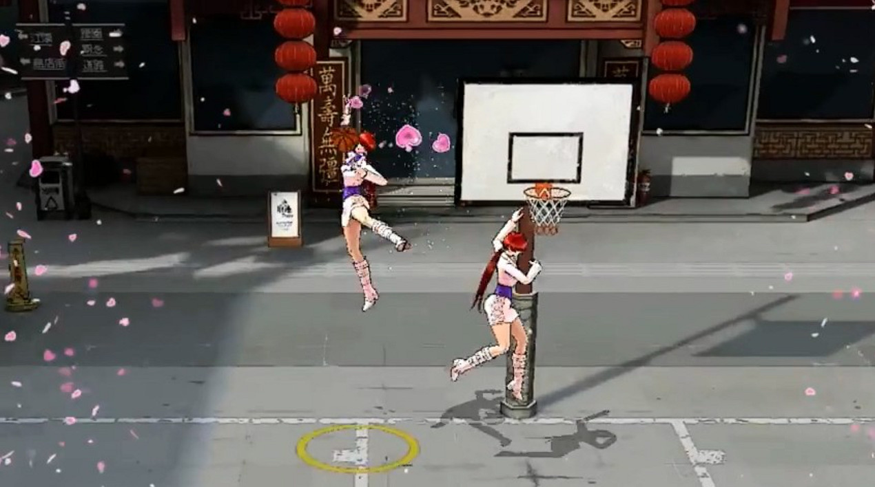 每一次《自由籃球》的3v3，都有一個櫻木完成了暴扣