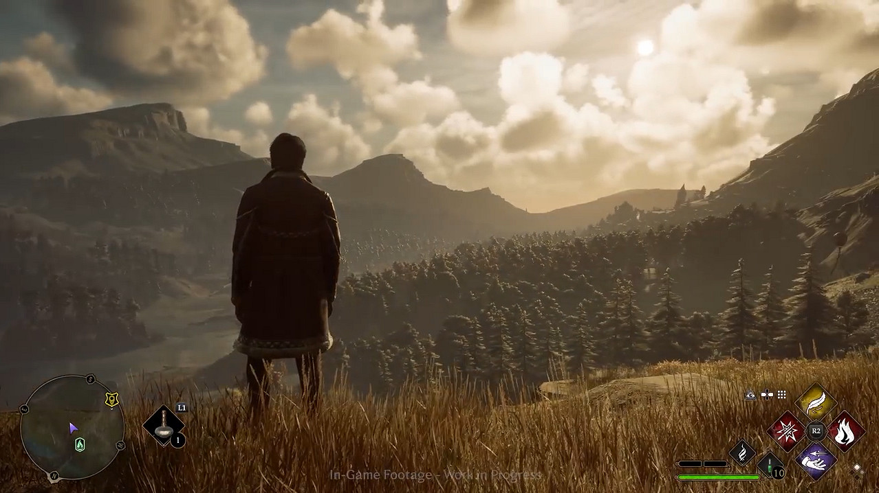 《霍格華茲之遺》新實機展示公開 介紹飛行 強力咒語