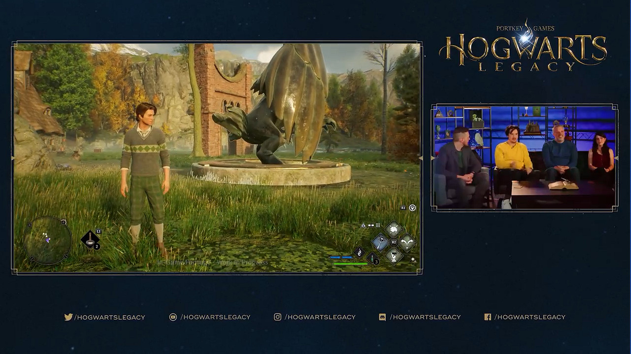 《霍格華茲之遺》新實機展示公開 介紹飛行 強力咒語