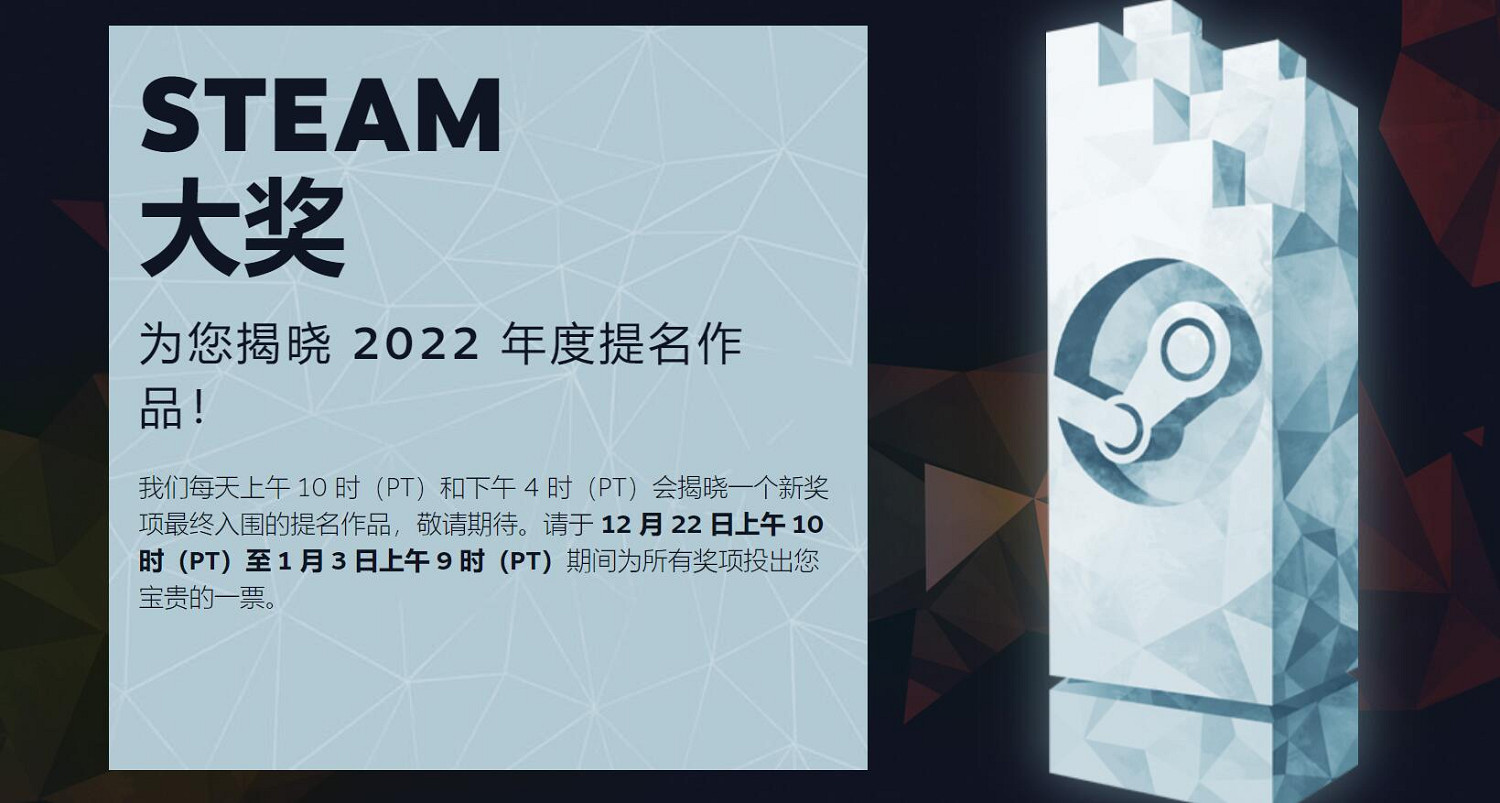 Steam揭曉4項大獎提名 索尼三款大作入選"傑出劇情"！