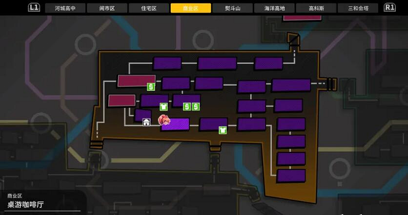 《熱血硬派外傳熱血少女2》商業區電箱在哪？商業區垃圾城電箱位置分享