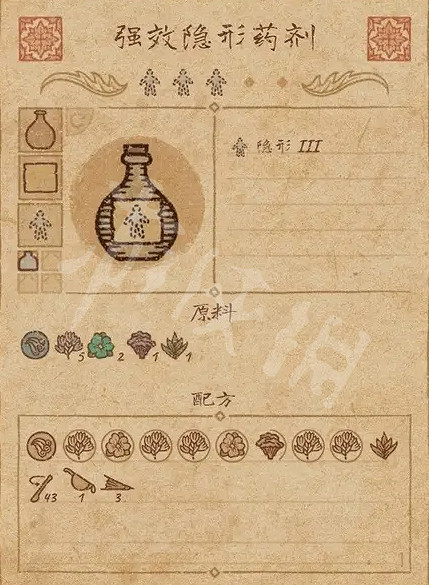 《藥劑工藝鍊金術士模擬器》強效隱形藥劑配方 強效隱形藥劑怎麽搭配 《藥劑工藝鍊金術士模擬器》強效隱形藥劑配方 強效隱形藥劑怎麽搭配