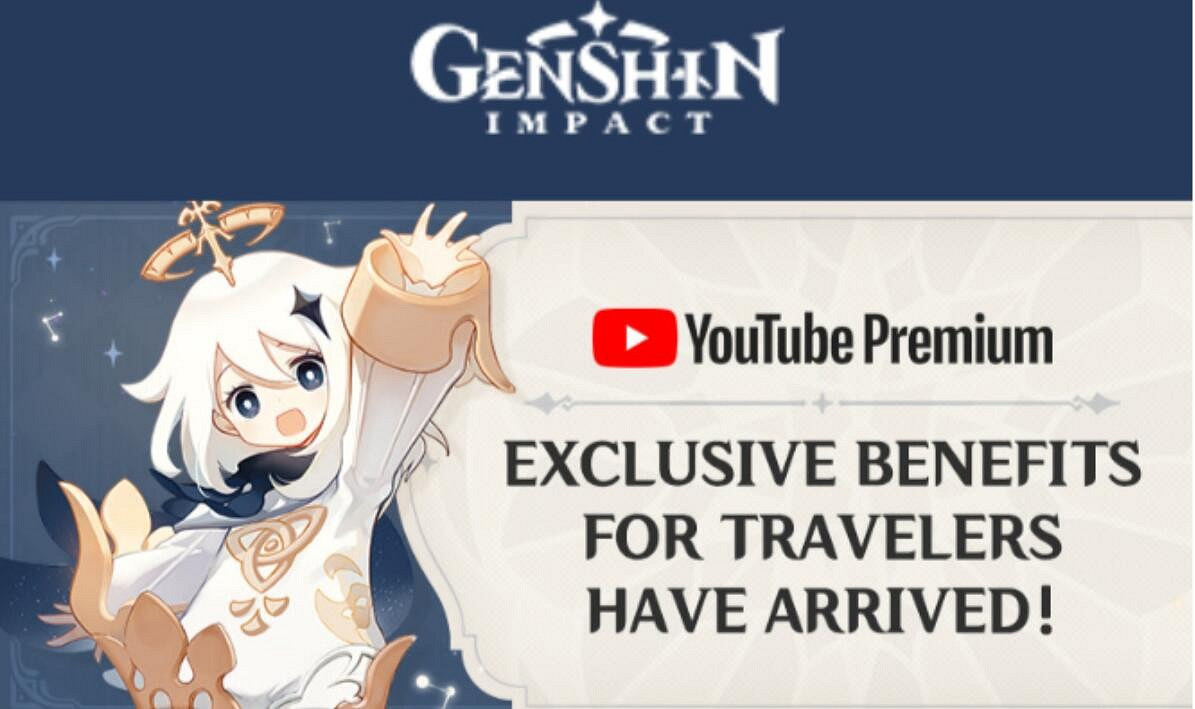 《原神》玩家新福利！免費送3個月Youtube影片會員