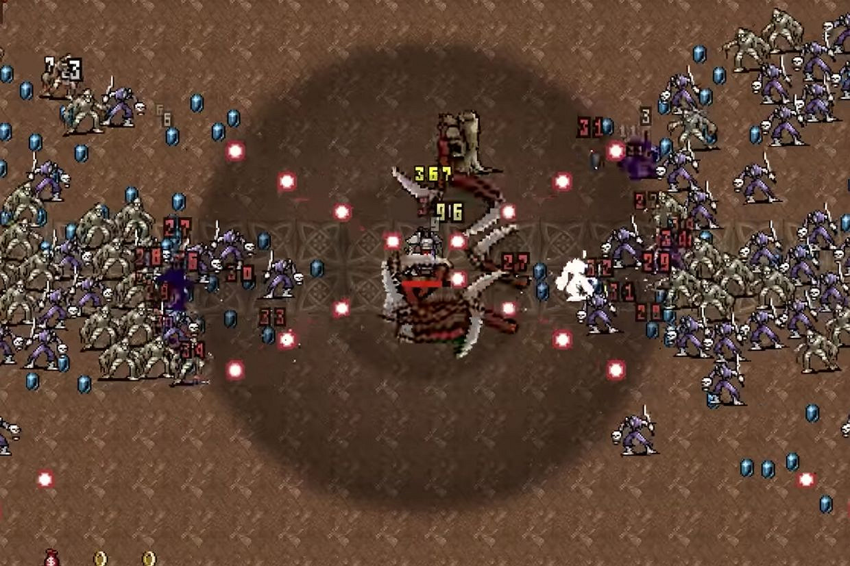 《吸血鬼倖存者》手機版本發行1周後突破100萬下載! 《吸血鬼倖存者》手機版本發行1周後突破100萬下載!