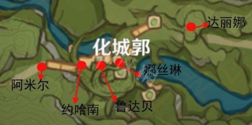 《原神》七聖召喚大世界牌手位置在哪?七聖召喚NPC位置一覽 《原神》七聖召喚大世界牌手位置在哪?七聖召喚NPC位置一覽