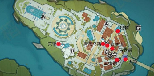 《原神》七聖召喚大世界牌手位置在哪?七聖召喚NPC位置一覽 《原神》七聖召喚大世界牌手位置在哪?七聖召喚NPC位置一覽