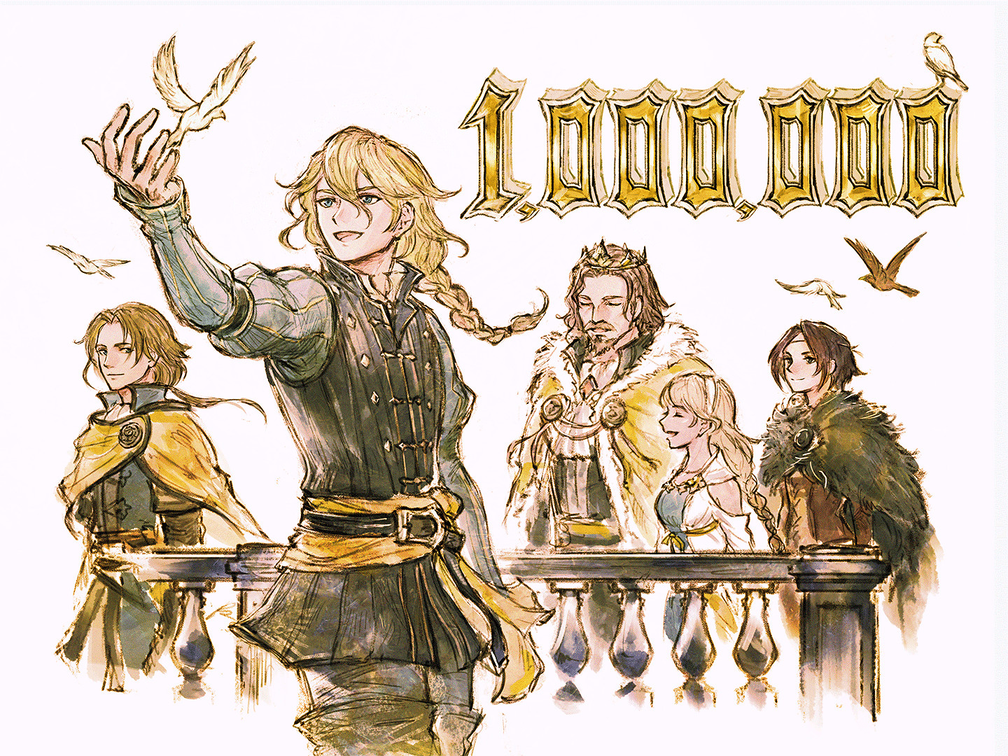 《三角戰略》全球出貨量和數位版銷量突破100萬份! 《三角戰略》全球出貨量和數位版銷量突破100萬份!