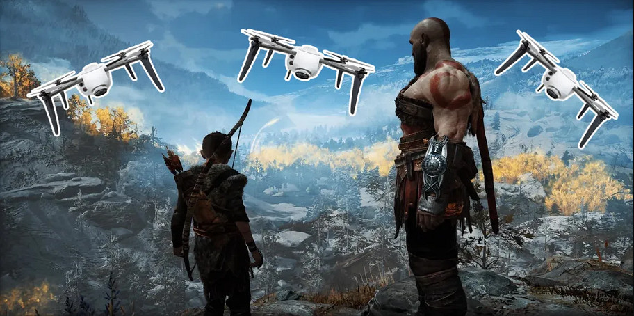 專利顯示索尼工作室或用無人機群為遊戲取景 專利顯示索尼工作室或用無人機群為遊戲取景