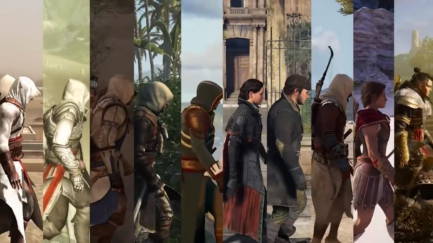 《刺客教條》自然美景混剪：你最喜歡哪一部的風景？