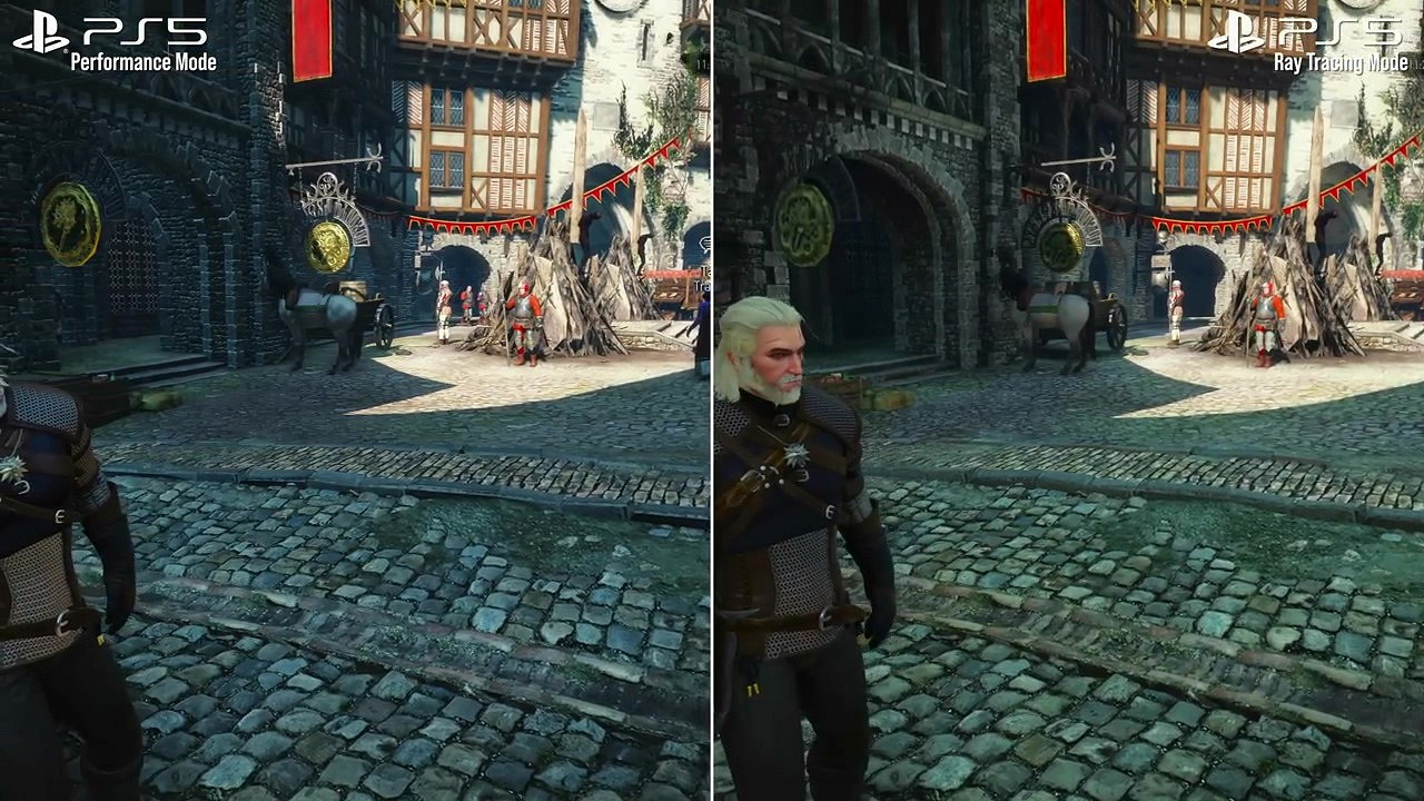 數毛社《巫師3》PS5/XSX對比 PS5 60FPS更快更穩！