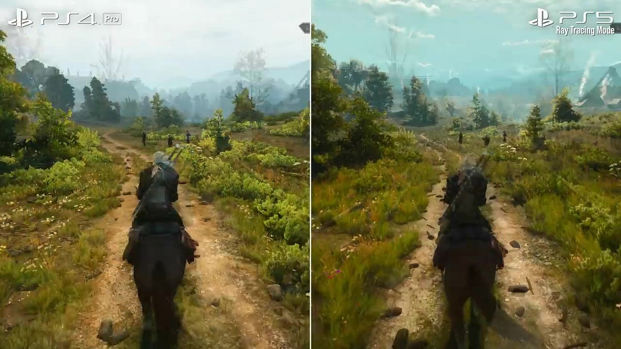 數毛社《巫師3》PS5/XSX對比 PS5 60FPS更快更穩！