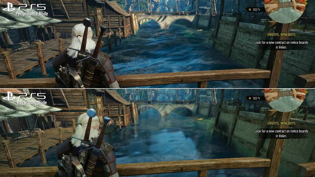 數毛社《巫師3》PS5/XSX對比 PS5 60FPS更快更穩！