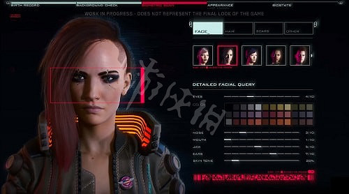 《電馭叛客2077》角色自定義機制詳解 角色創建介面介紹 《電馭叛客2077》角色自定義機制詳解 角色創建介面介紹