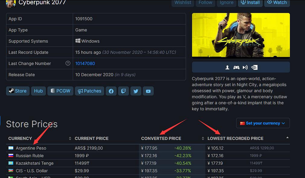 《電馭叛客2077》阿根廷區多少錢?阿根廷區價格介紹 《電馭叛客2077》阿根廷區多少錢?阿根廷區價格介紹