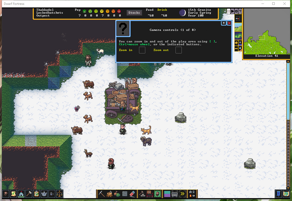 《矮人要塞》視角怎麽移動？移動視角方法