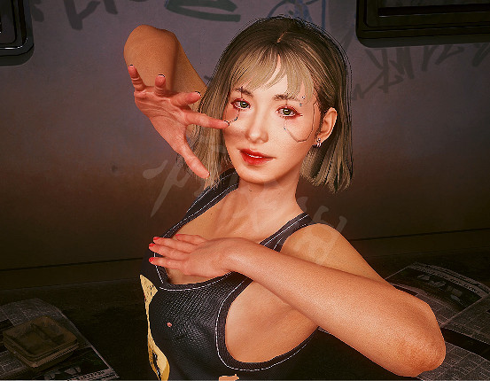 《電馭叛客2077》清純甜妹怎麽捏？清純甜妹捏臉資料分享