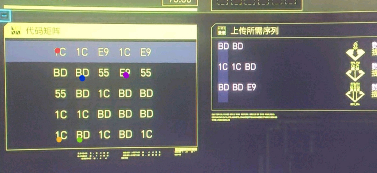 《電馭叛客2077》程式碼矩陣怎麽玩 程式碼矩陣玩法分享