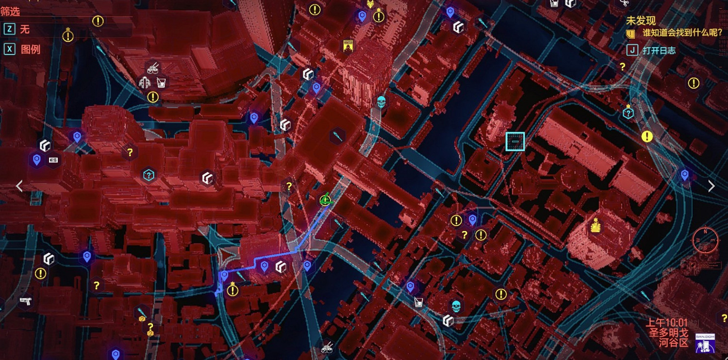 《電馭叛客2077》史詩武器四季寶手槍位置地圖分享