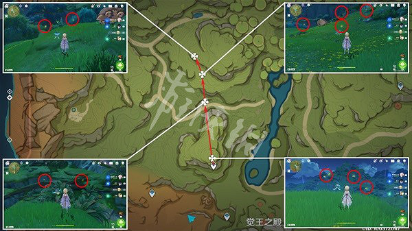 《原神》須彌草晶蝶收集路線分享 須彌草晶蝶分布圖 《原神》須彌草晶蝶收集路線分享 須彌草晶蝶分布圖