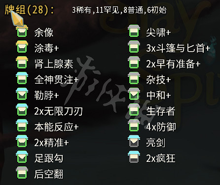 《殺戮尖塔》盜賊單卡戰術完整詳解 盜賊卡牌有什麽用