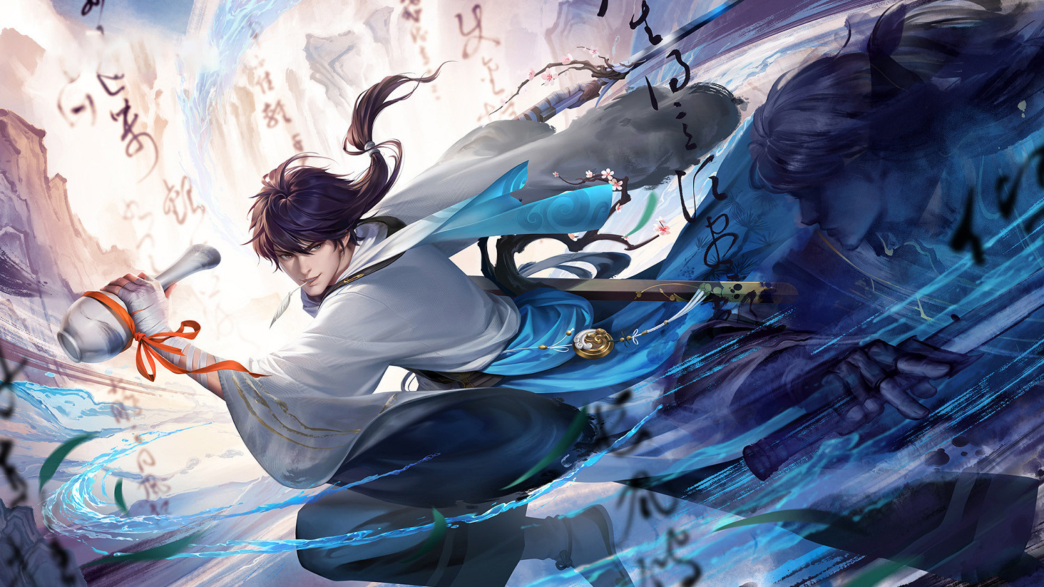 作為劍客的李白，那可是標準的爽文男主的模板