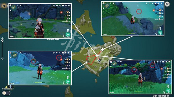 《原神》須彌草晶蝶收集路線分享 須彌草晶蝶分布圖 《原神》須彌草晶蝶收集路線分享 須彌草晶蝶分布圖