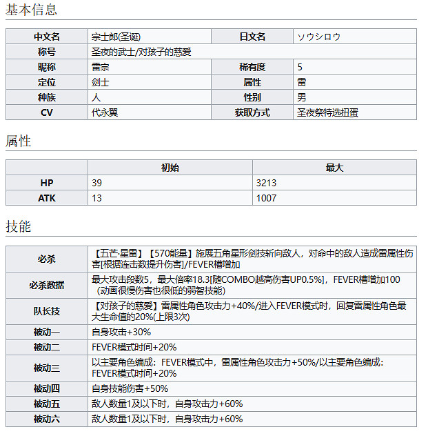 《彈射世界》聖夜的武士宗士郎怎麽樣 雷宗技能介紹 《彈射世界》聖夜的武士宗士郎怎麽樣 雷宗技能介紹