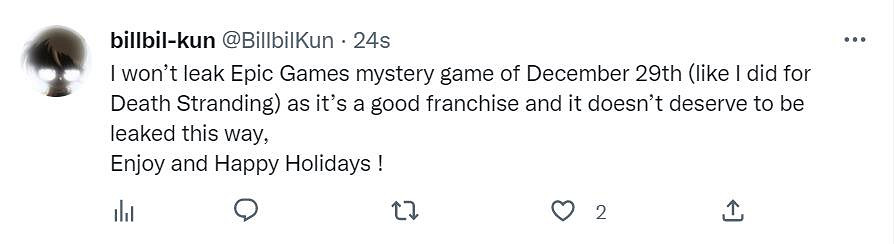 Epic 28、29日喜加一免費遊戲曝光!後面還有大驚喜! Epic 28、29日喜加一免費遊戲曝光!後面還有大驚喜!