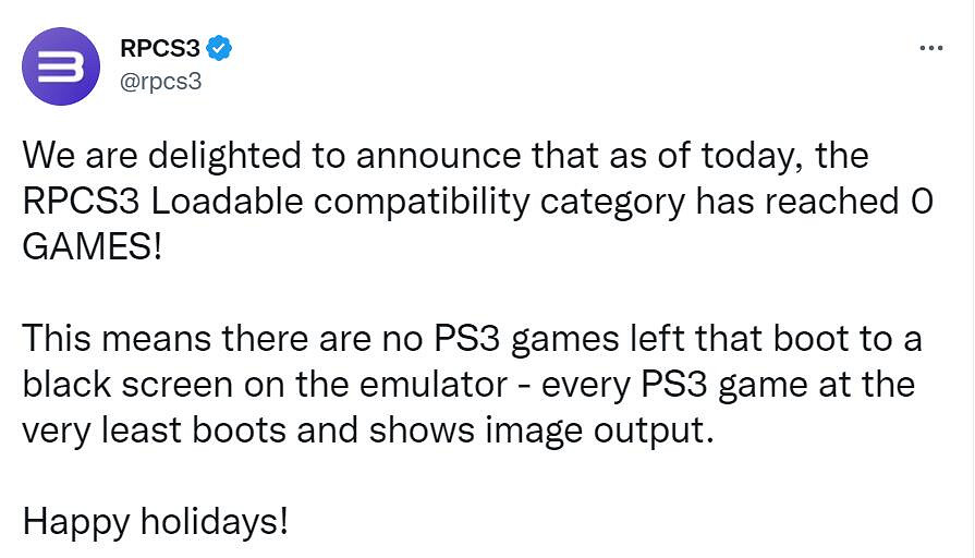 RPCS3模擬器已可運行全部PS3遊戲！大多能完整遊玩