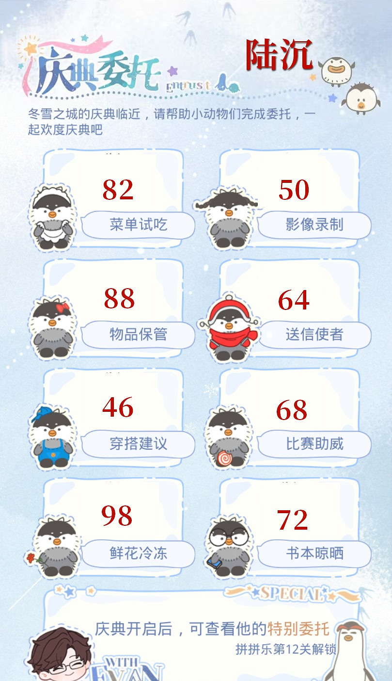 《光與夜之戀》慶典委托怎麽玩 慶典委托協助企鵝攻略 《光與夜之戀》慶典委托怎麽玩 慶典委托協助企鵝攻略