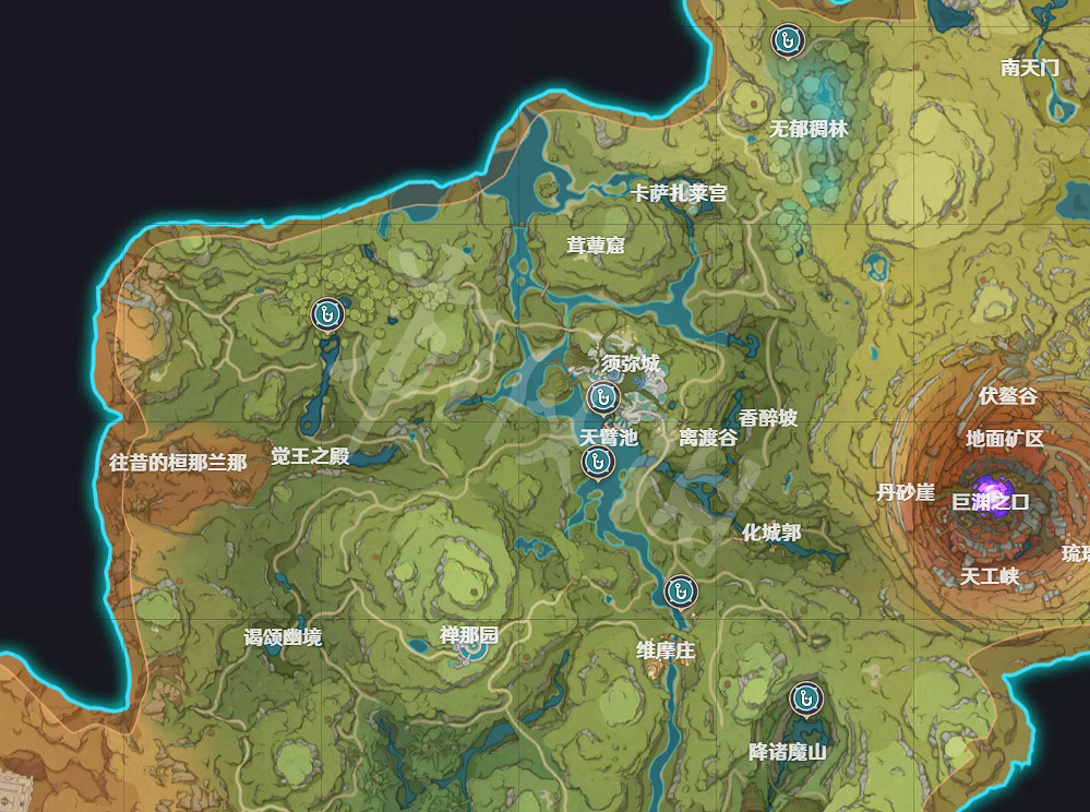 《原神》釣魚地點分布圖一覽 釣魚地點在哪? 《原神》釣魚地點分布圖一覽 釣魚地點在哪?