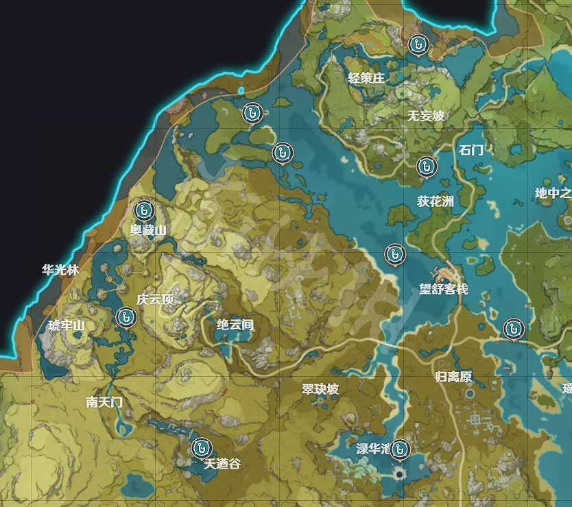 《原神》釣魚地點分布圖一覽 釣魚地點在哪? 《原神》釣魚地點分布圖一覽 釣魚地點在哪?