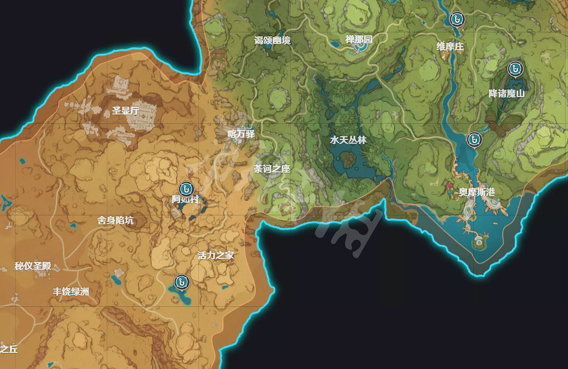 《原神》釣魚地點分布圖一覽 釣魚地點在哪? 《原神》釣魚地點分布圖一覽 釣魚地點在哪?