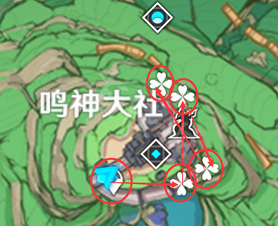 《原神》緋櫻繡球位置路線分享 緋櫻繡球哪裡多? 《原神》緋櫻繡球位置路線分享 緋櫻繡球哪裡多?