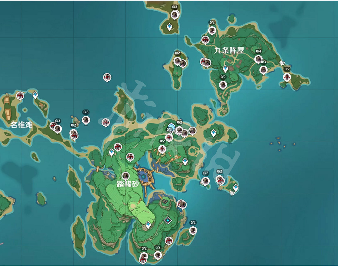 《原神》刀鐔採集路線在哪?刀鐔最快採集位置一覽 《原神》刀鐔採集路線在哪?刀鐔最快採集位置一覽