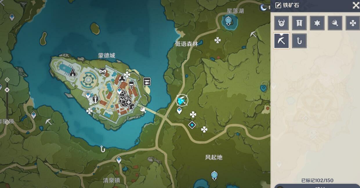 《原神》鐵礦石分布圖一覽 鐵礦石哪裡採集? 《原神》鐵礦石分布圖一覽 鐵礦石哪裡採集?