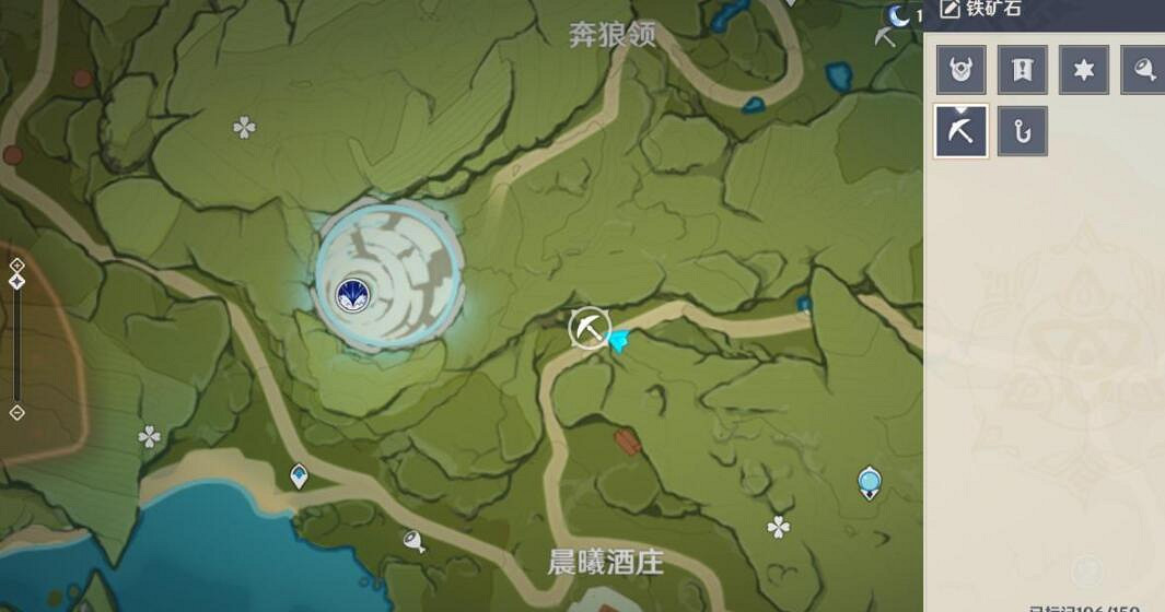 《原神》鐵礦石分布圖一覽 鐵礦石哪裡採集? 《原神》鐵礦石分布圖一覽 鐵礦石哪裡採集?