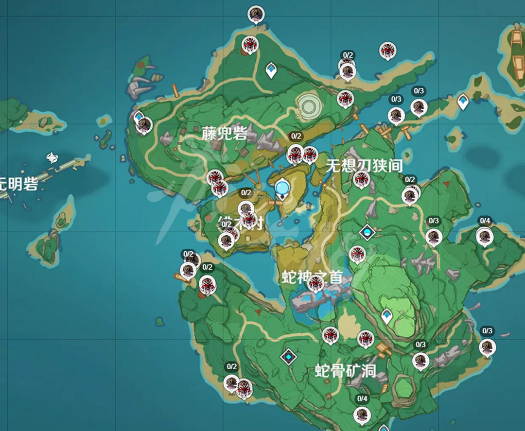《原神》刀鐔採集路線在哪?刀鐔最快採集位置一覽 《原神》刀鐔採集路線在哪?刀鐔最快採集位置一覽