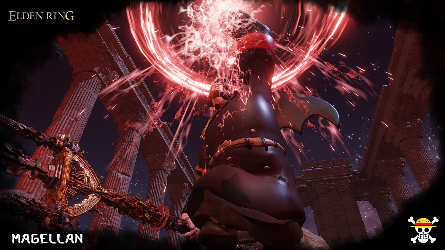 大量《海賊王》角色亂入！《艾爾登法環》海賊王MOD