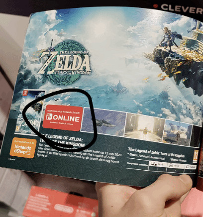 《塞爾達傳說：王國之淚》特性宣傳物料：利用NS性能！