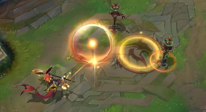 《英雄聯盟手遊》緋金鮫靈娜美 賽季皮膚緋金鮫靈娜美皮膚特效展示 《英雄聯盟手遊》緋金鮫靈娜美 賽季皮膚緋金鮫靈娜美皮膚特效展示