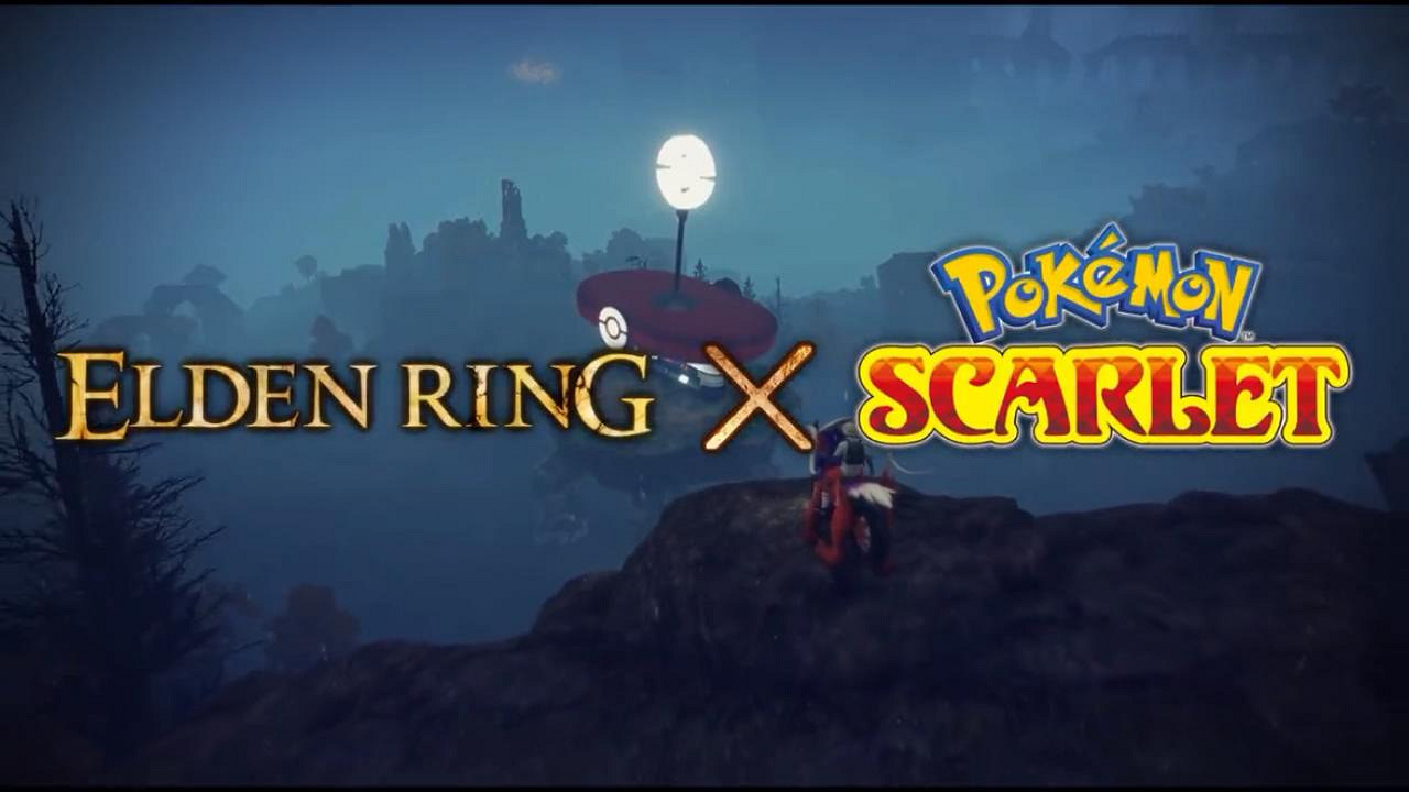 太強了!MOD大神將《艾爾登法環》打造成《寶可夢 朱》! 太強了!MOD大神將《艾爾登法環》打造成《寶可夢 朱》!