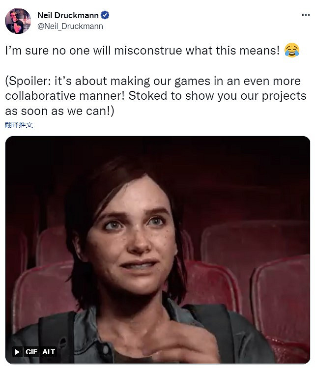 頑皮狗聯席總裁澄清新作像電視劇 急切地想要展示新項目 頑皮狗聯席總裁澄清新作像電視劇 急切地想要展示新項目