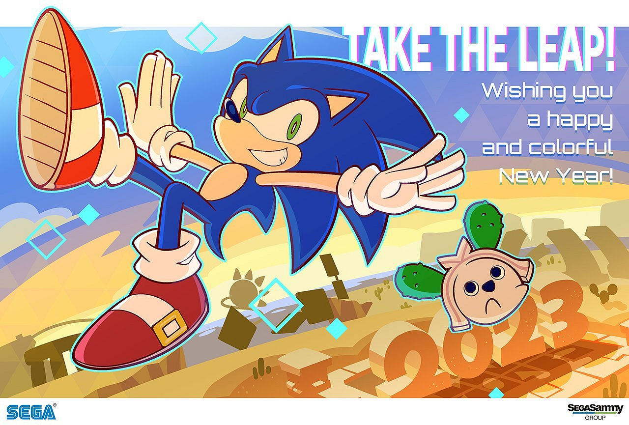 各遊戲廠商新年賀圖一覽 I社黑絲兔女郎誠意滿滿！