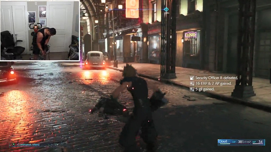 玩家打造FF7克勞德巨劍搖桿玩重製版 最多隻能揮舞2小時 玩家打造FF7克勞德巨劍搖桿玩重製版 最多隻能揮舞2小時