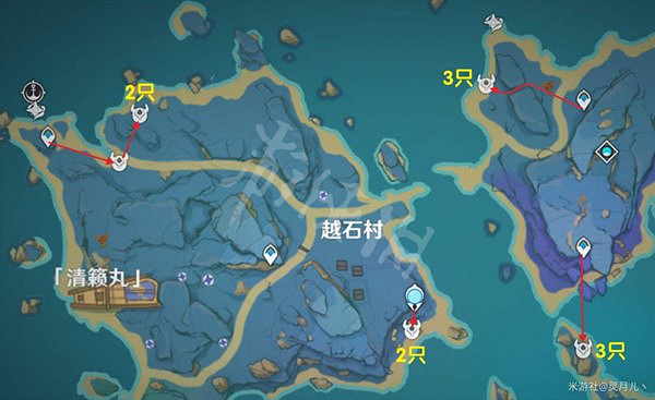 《原神》3.3版混沌真眼高效收集路線 混沌真眼最新收集路線 《原神》3.3版混沌真眼高效收集路線 混沌真眼最新收集路線
