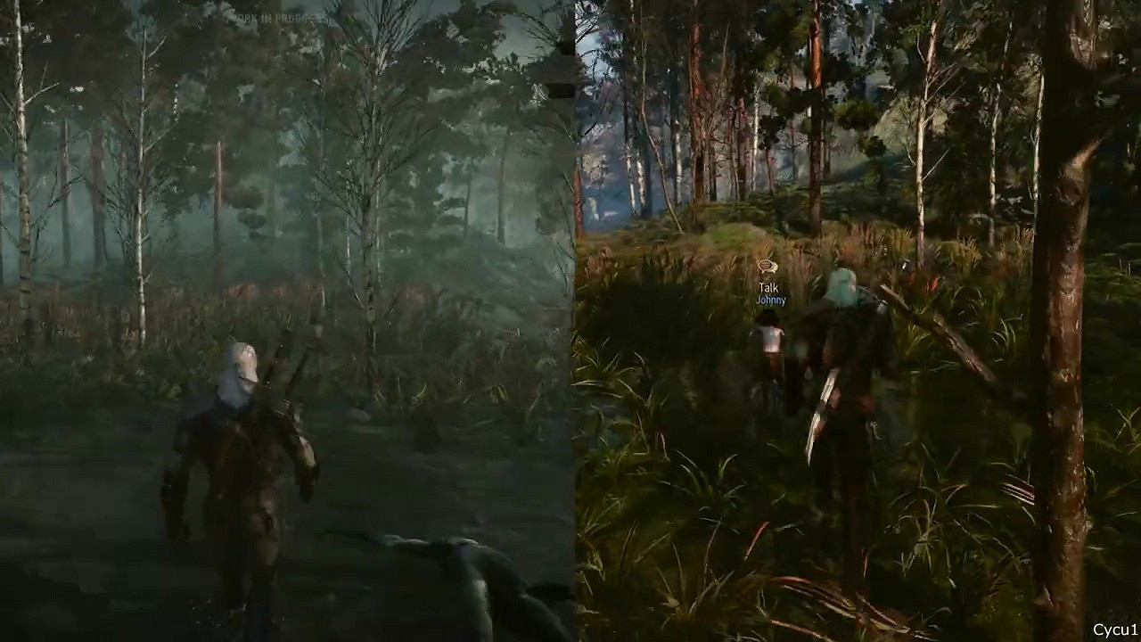 《巫師3》次世代版VS 2014年Demo 畫面提升驚人！