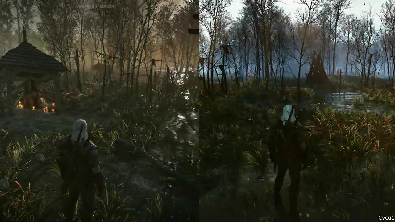 《巫師3》次世代版VS 2014年Demo 畫面提升驚人！