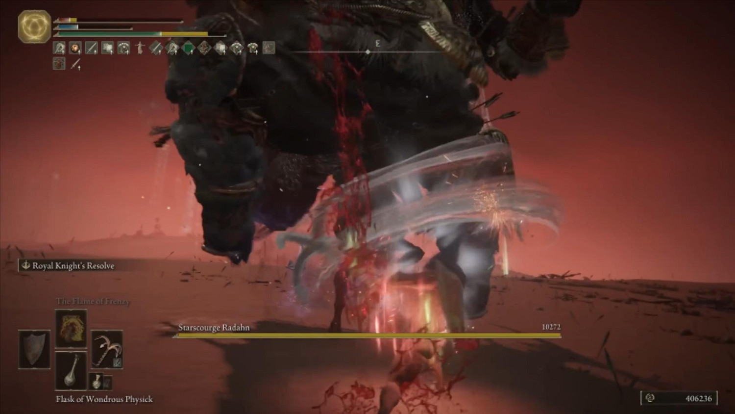 大神展示在《艾爾登法環》中等級1級下1擊秒殺所有Boss！