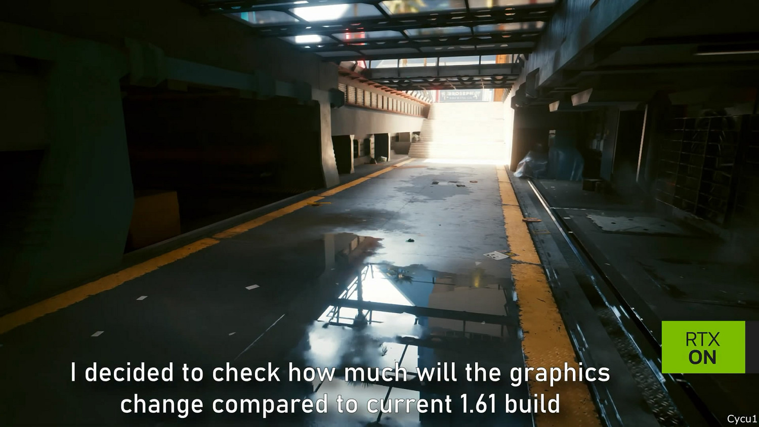 《電馭叛客2077》超速光追 VS 極限光追 畫面對比影片